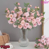 TYLER Cherry Blossoms, Multicolor Silk Artificial Flowers, Flower Arrangements Artificial Pink Beautiful Silk Flowers Table Decoration
