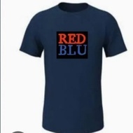 kaos red blu malang