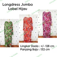 Daster Longdress Jumbo Kencana Ungu - Daster Abaya Jumbo Kencana Ungu