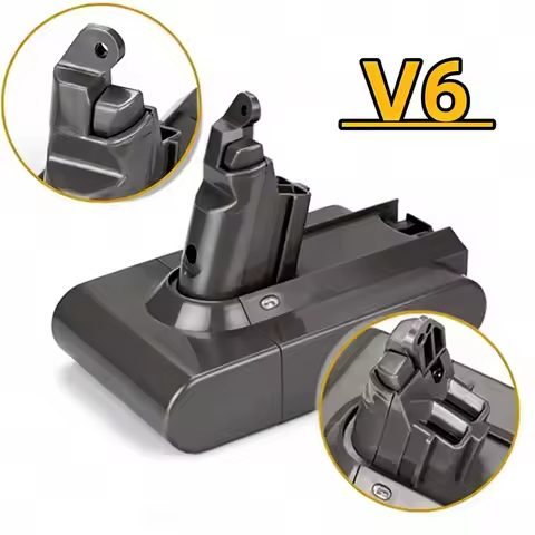 ￥12800mAh For Dyson V6 Vacuum Cleaner Series Battery for DC62 SV03 SV09 DC58 21.6V