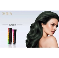 Sora Hair Color Bleaching Cream 100ml Green