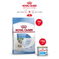 Royal Canin Mini Starter Mother & Babydog Makanan Induk & Bayi Anjing Dry 1kg + Royal Canin Starter 