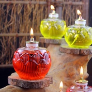 Yongfu Yuan 24-hour liquid butter lamp without smoke crystal oil lamp (sealed type) Buddhist offerin