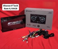 Android 9 Inch SANSUI OMEGA Ram 4/64GB QLED Voice Command plus 360