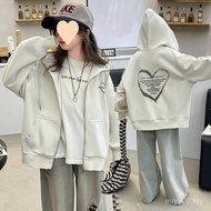 15 Students 6-122025Western Style Girls Casual Year Old Sports Year Old Spring Autumn Tops Middle Bi