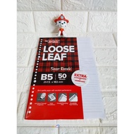 1 pack = 50 sheets!! Loose leaf B5 50/b5 binder contents/binder paper/b5 bigboss binder paper