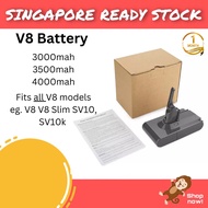 V8 V8 Slim OEM Battery 4000mAh Replacement Compatible Dyson V8 Absolute Animal Fluffy Motorhead Cord