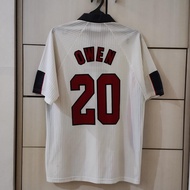 Jersey Original England Home 1998 #20 OWEN
