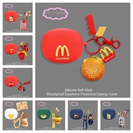 for 1More Q21 Earphone Silicone Case Headphone Shockproof  Soft Shell Headphone Cover Headset Skin P