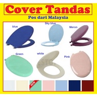 Alas Penutup Cover Topi Tandas Kerusi Jamban Duduk Toilet Chair Bowl Seat Pelapik Color Colorful Bab