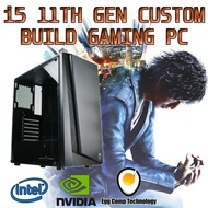 GAMING PC DESKTOP COMPUTER INTEL I5 11TH GENERATION NVIDIA GTX 1660TI 1050TI DDR4 SSD CS TEKKEN DOTA