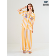 ชุดนอน SLEEPING CLOUD | ชุดนอน 100% LYOCELL ผ้านุ่ม เย็น ใส่สบาย : แขนสั้น ขายาว Smiley MONDAY