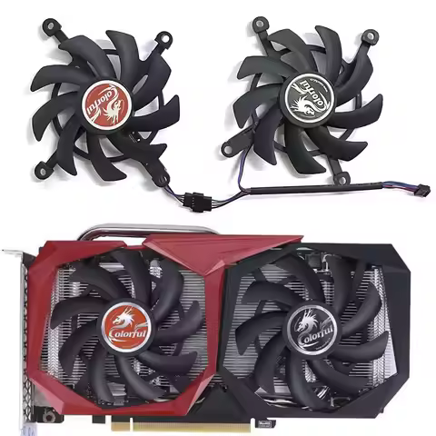 New RTX 2060 SUPER GPU fan 85MM 4PIN suitable for colorful GTX 1650 1660 1660Ti RTX 2060 2060 SUPER