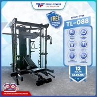 TOTAL FITNESS Home Gym Multi Gym Alat Olahraga Alat Fitness