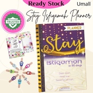 BUKU PLANNER STAY ISTIQAMAH 90 DAYS BUKU AMALAN HARIAN ISLAMIC MUSLIMAH PLANNER BOOK