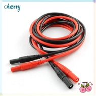 CHERRY 1/2pcs Male-to-Female Banana Plug, CATII 1000V /32A Max 100CM/ 39.37inch Meter Test Lead Exte