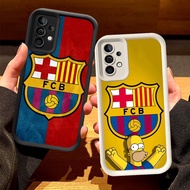 O-73 FC Barcelona Casing for Samsung Galaxy A53 A52 A72 A52S A73 S25 Ultra 5G Black and White