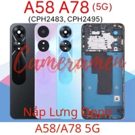 Oppo A58, A78 5G Frame Back Cover