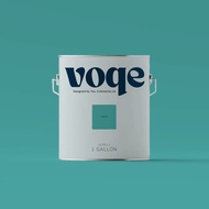 Voqe สีน้ำอะครีลิคแท้ 100% เฉดสีมรกต สีทาบ้าน ทาอาคารเกรดพรีเมี่ยม เนื้อสีเยอะ