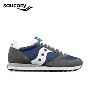 Saucony Unisex Jazz Original Lifestyle Shoes - Gray/Navy