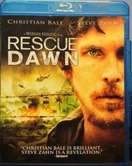 一手藍光BD自售，蝙蝠俠-克里斯汀貝爾《搶救黎明 Rescue Dawn》美版，無中文字幕