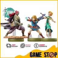 NSW Nintendo Switch Amiibo Zelda Tears of the Kingdom Edition - Link, Zelda, Ganond