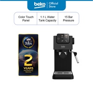 Beko Semi-auto Espresso Coffee Machine CEP5302B with Milk Frother 1.1L