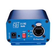 Artnet to DMX Controller DMX Ethernet Lighting Controller Professional Artnet DMX Interface 3 Pin O
