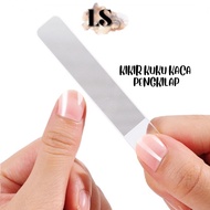 LS - E415 GLASS NAIL FILE BUFFER SHINER NANO FILE IMPORT REAL PICT