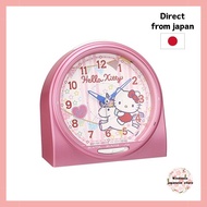 Seiko Clock Alarm Clock Hello Kitty Talking Alarm Analog Pink Pearl CQ134P SEIKO
Seiko Clock Alarm C