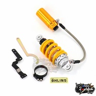 แก๊สเเท้! โช๊คหลัง OHLINS 208MM Exciter150 Mslaz R15 spark135 Exciter155 งานแก๊สแท้ กระปุกเเยก โช๊คมอเตอร์ไซค์