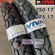 FT113 VIVA 250-17 / 275-17 / 60/90-17 TYRE TAYAR OFF ROAD KASAR