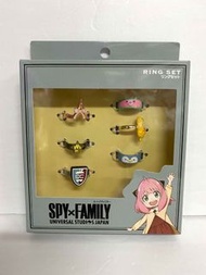 Spy X Family 間碟家家酒 安妮亞 戒指 Ring Set 環球影城 Universal Studios Japan 日本 限定 正版
