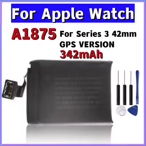 A1875 GPS Version Battery Real 342mAh For Apple Watch Series 3 42mm Series 3 GPS A1875 Battery