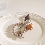 Retro Bow Beaded Phone Case ccd Bracelet