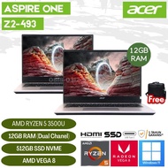 ( Best Seller ) Laptop Bisnis, Editing dan Gaming Acer Aspire 14 Z2-493, AMD Ryzen 5, RAM 12GB, SSD 512GB, 14"HD, AMD VEGA 8, Garansi ( Laptop Murah )