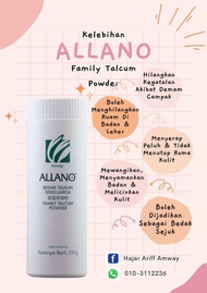 BEDAK/TALKUM ALLANO AMWAY