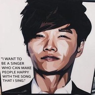 Kim Jong Kook金鐘國 - Korean - Keetatat Famous Popart - THAILAND - 泰國 - 掛畫 - 現貨📦Perfect Gift 🎁 禮物⭐️ S S