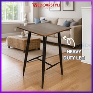 Vedourstyle Island Table Bar Table 95 cm Meja Island High Table Bar Super Solid Wood Cafe Table 吧台桌