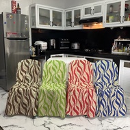 PRINTED Monoblock Chair Cover | Christmas Chair Cover