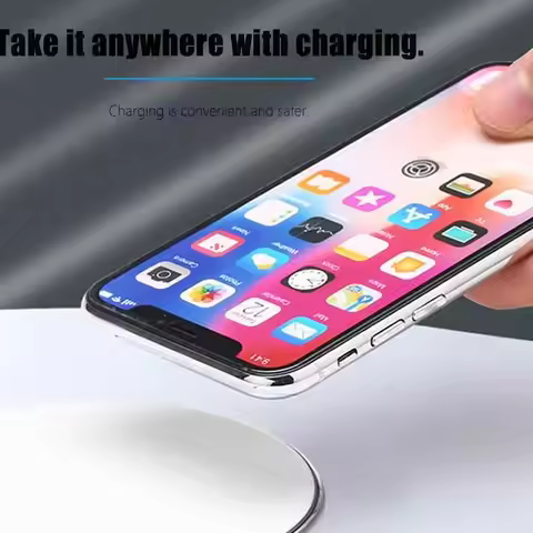 Wireless Charger 15W Fast Charging Pad for Samsung Note 10 S20 Huawei Mate 20 Pro Wireless Quick Cha