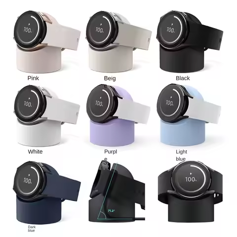 Compatible for Samsung Galaxy Watch 4 Charger Stand 40mm 44mm 42mm 46mm Galaxy Watch3 4 Pro Charger 