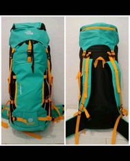 tas cerir gunung tnf elektra 60L up 65L free ring coperbag tas ranser tas gunung tas hinking