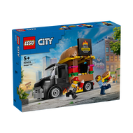 乐高（LEGO）积木拼装城市系列60404 汉堡餐车5岁+男孩儿童玩具生日礼物