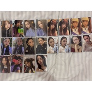newjeans hanni，haerin，danielle official photocard🤍