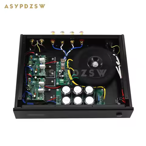 HIFI MOD NAP250 Stereo Class AB Power amplifier 2SC5200 80W+80W Base on NAIM