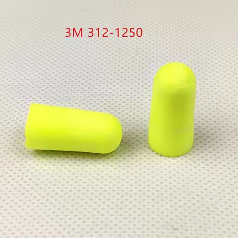3M 312-1250 Advanced Reduced Noise Bullet Type Earplugs