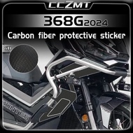 For ZONTES ZT368G 368 G 368g 2024 6D carbon fiber fuel tank sticker body protective film modificatio
