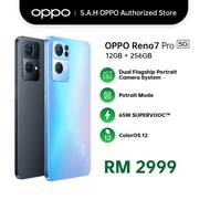 OPPO Reno7 Pro 5G Smartphone 12+256g mobile phone dual flagship portrait camera system mediatek dimensity 1200max charge