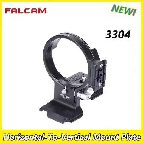 FALCAM Rotatable Horizontal-To-Vertical Mount Plate Kit for Sony FX3 FX30 A7R5 A7R3 A7R4 A7M4 ZVE-10
